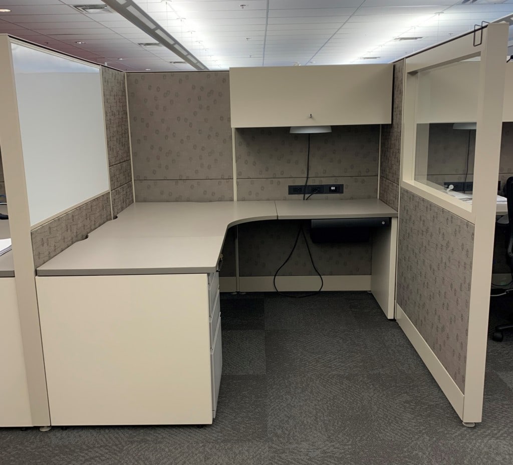 Teknion Leverage 6' x 6' L-shape Worksurface - MVP Modular Systems